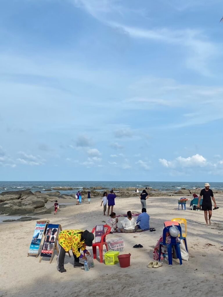 หาด,หาดหัวหิน,ความสะบายของหาดหัวหิน